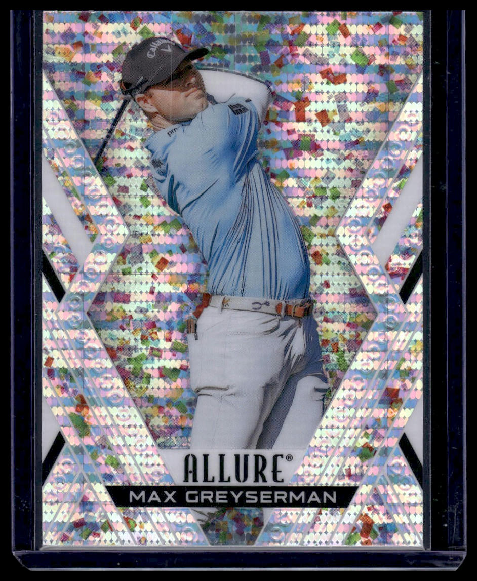 2026 Upper Deck Allure #18 Max Greyserman Glitter Bomb