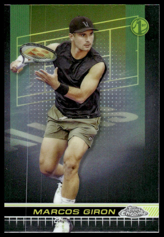 2024 Topps Chrome #167 Marcos Giron Purple/Green Refractor #/150