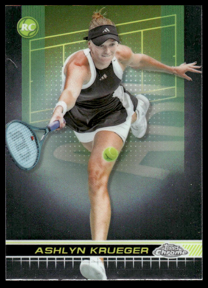 2024 Topps Chrome #140 Ashlyn Krueger Purple/Green Refractor #/150