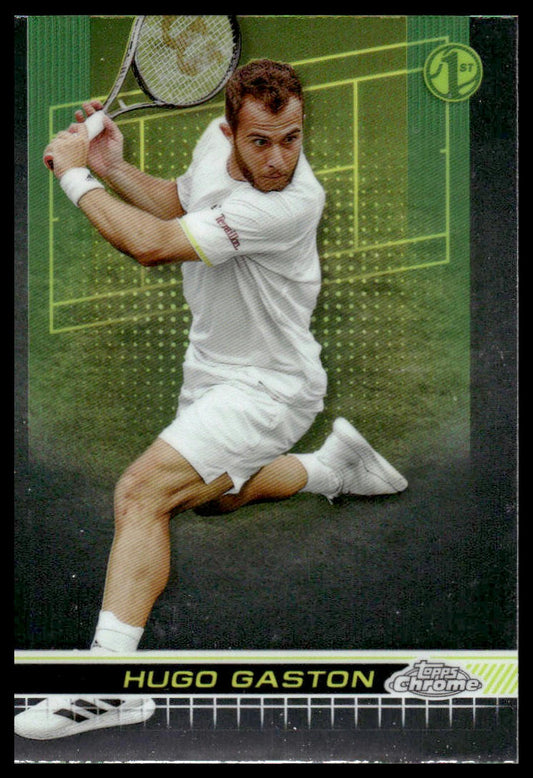 2024 Topps Chrome #20 Hugo Gaston Purple/Green Refractor #/150
