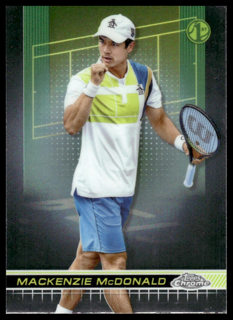 2024 Topps Chrome #78 Mackenzie McDonald Green Grass Court Refractor #/99