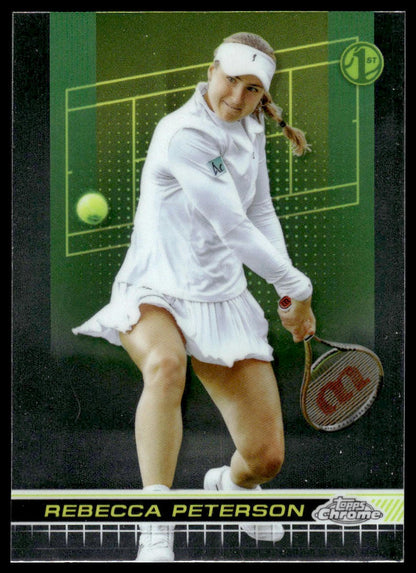 2024 Topps Chrome #102 Rebecca Peterson Refractor