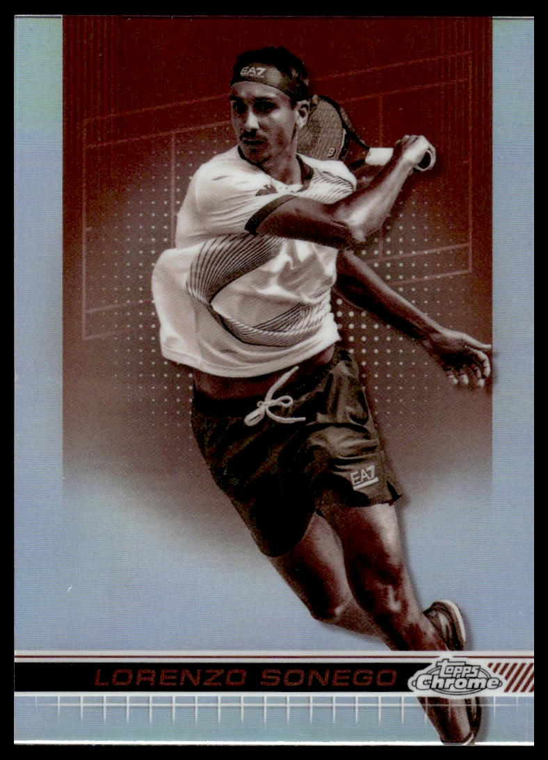 2024 Topps Chrome #53 Lorenzo Sonego Sepia Refractor