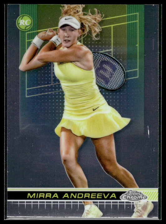 2024 Topps Chrome #81 Mirra Andreeva Refractor