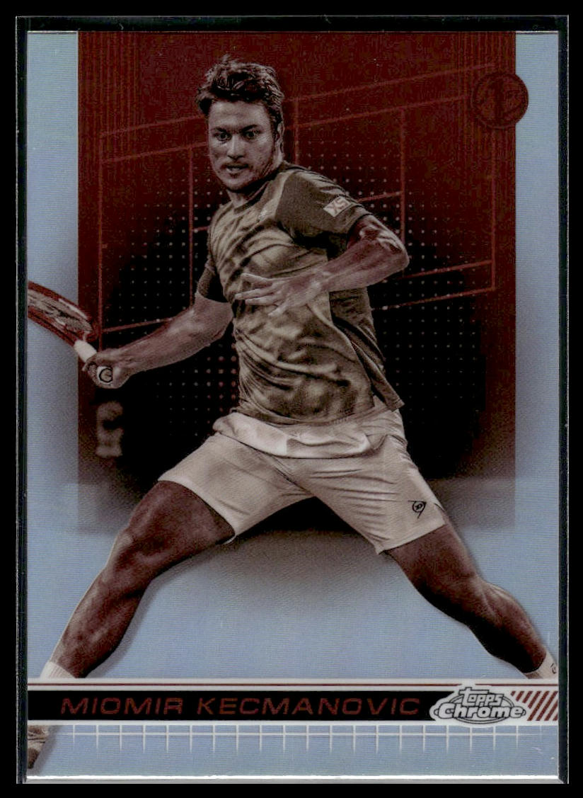 2024 Topps Chrome #114 Miomir Kecmanovic Sepia Refractor