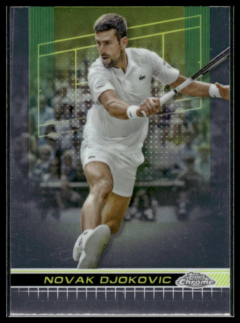 2024 Topps Chrome #1 Novak Djokovic