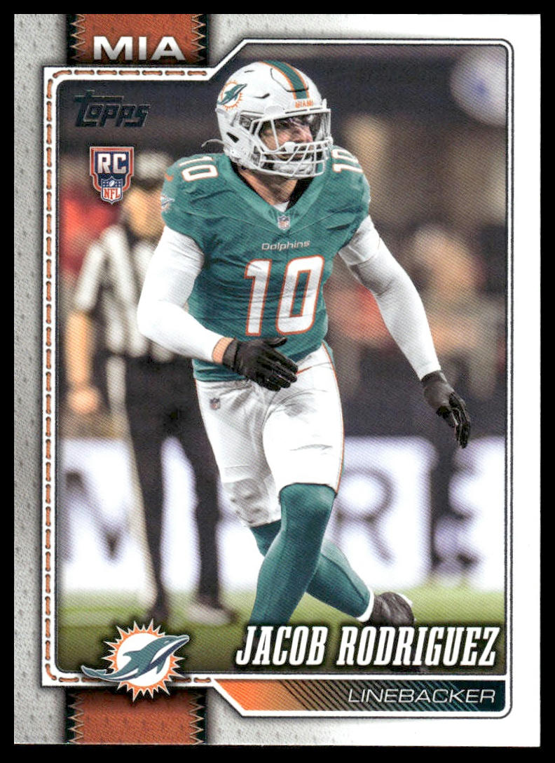 2026 Topps Football #378 Jacob Rodriguez