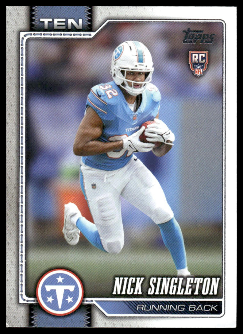 2026 Topps Football #314 Nick Singleton