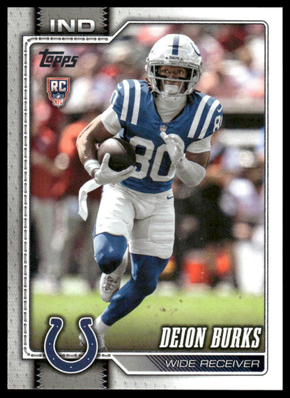 2026 Topps Flagship #333 Deion Burks