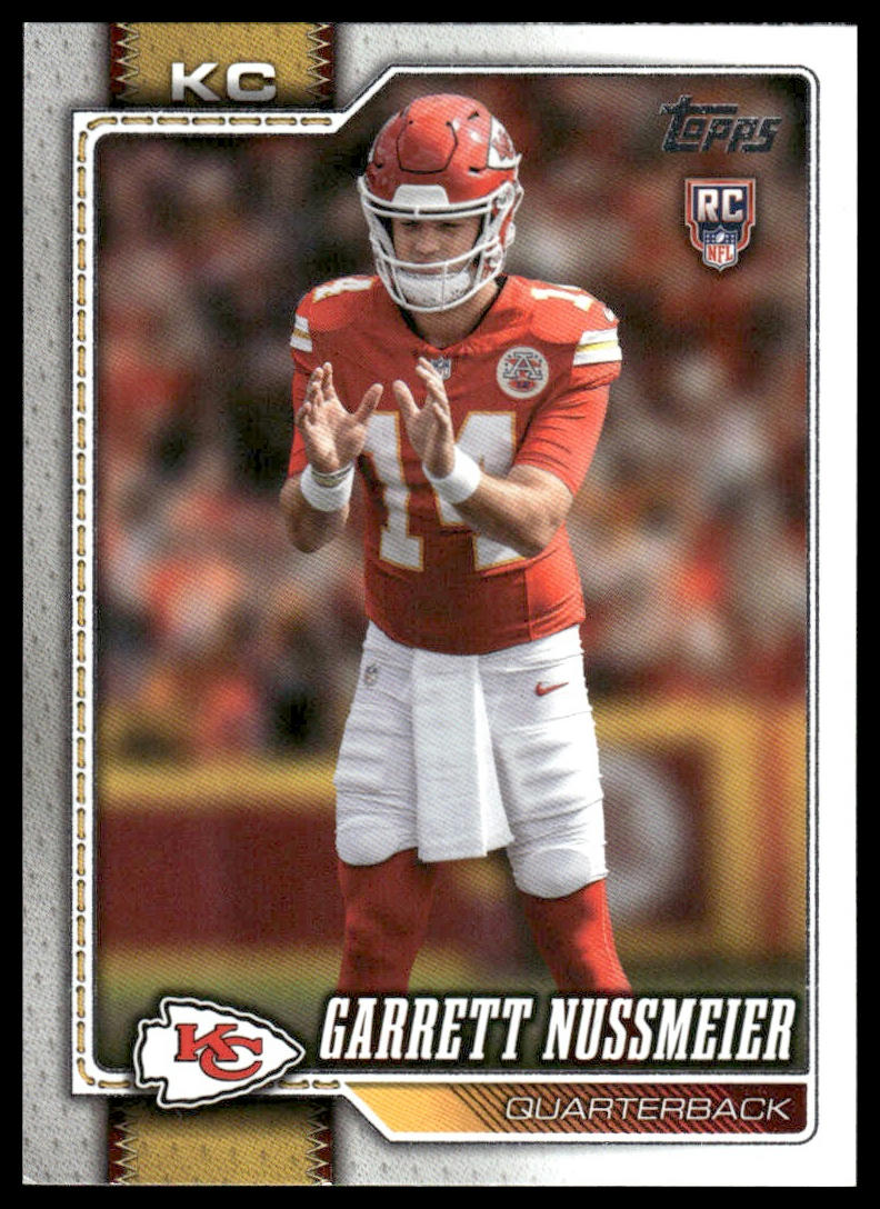 2026 Topps Flagship #303 Garrett Nussmeier