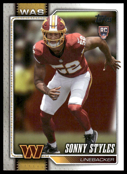 2026 Topps Football #347 Sonny Styles