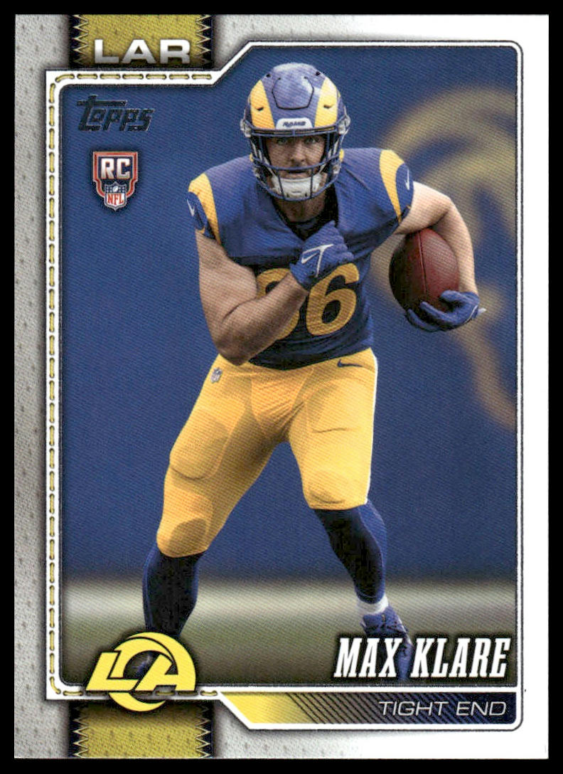 2026 Topps Flagship #340 Max Klare