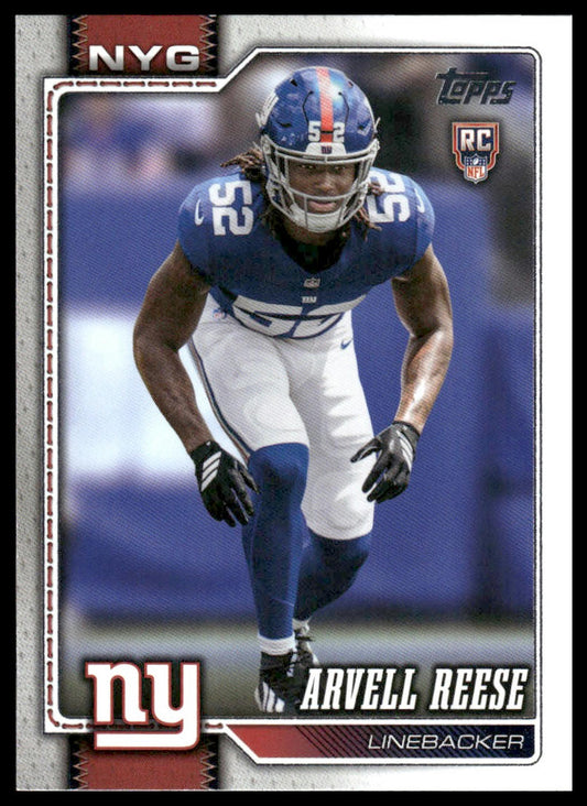 2026 Topps Football #346 Arvell Reese