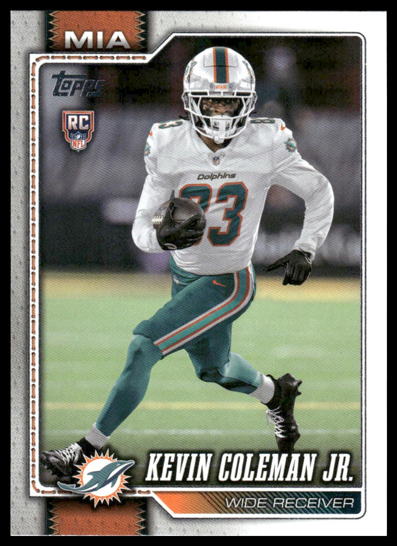 2026 Topps Flagship #337 Kevin Coleman Jr.