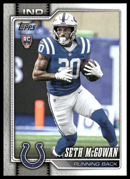 2026 Topps Football #388 Seth McGowan