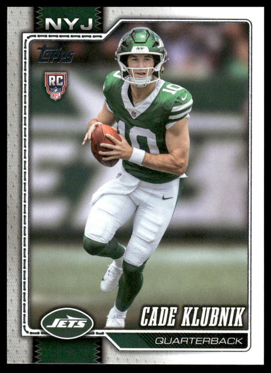 2026 Topps Football #306 Cade Klubnik