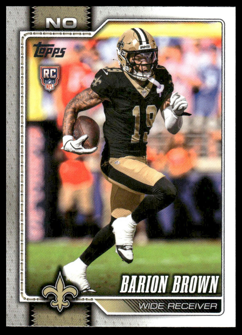 2026 Topps Flagship #386 Barion Brown