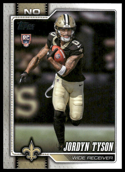 2026 Topps Flagship #320 Jordyn Tyson