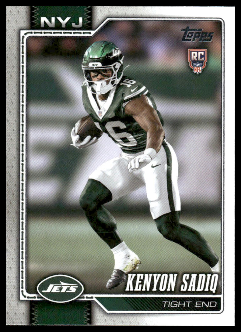 2026 Topps Football #338 Kenyon Sadiq