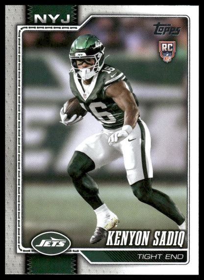 2026 Topps Football #338 Kenyon Sadiq