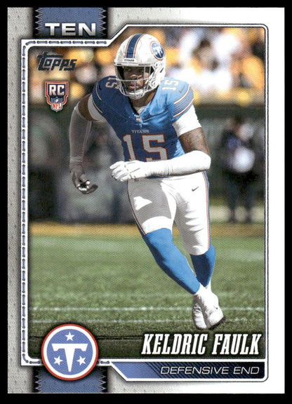 2026 Topps Flagship #344 Keldric Faulk