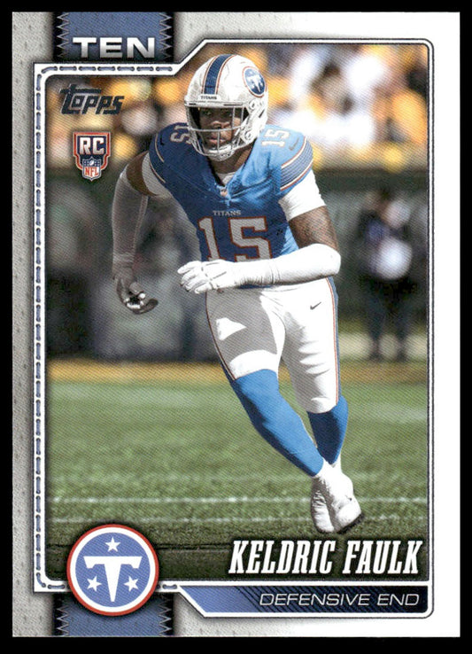 2026 Topps Flagship #344 Keldric Faulk