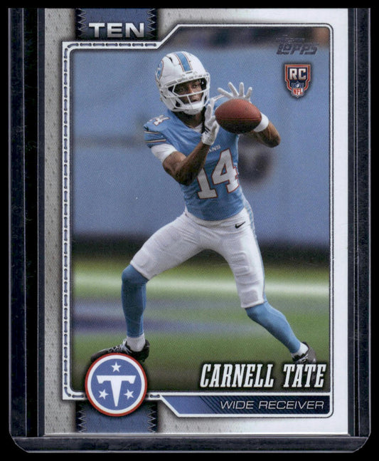 2026 Topps Flagship #318 Carnell Tate