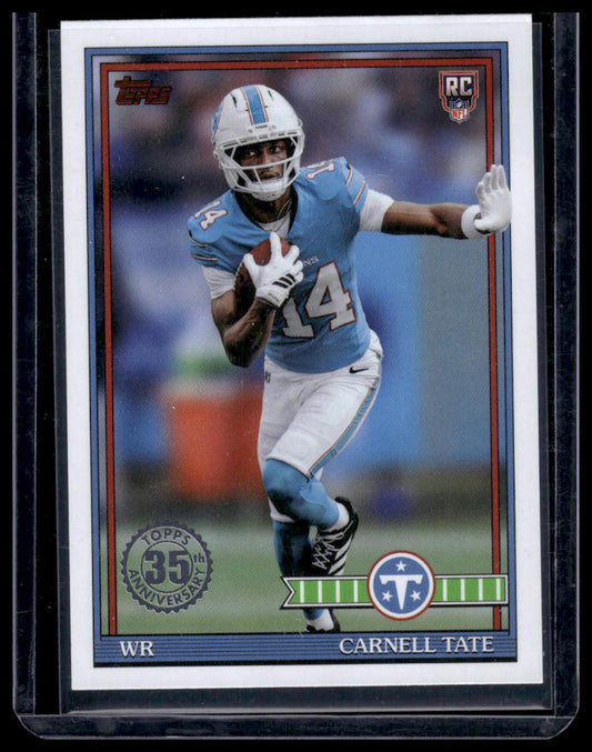 2026 Topps Flagship #91TR-18 Carnell Tate 1991 Throwback