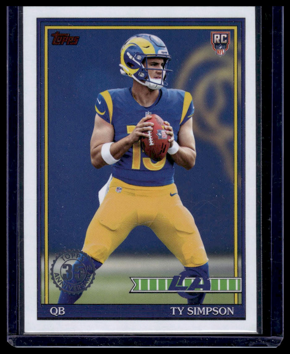 2026 Topps Flagship #91TR-2 Ty Simpson 1991 Throwback