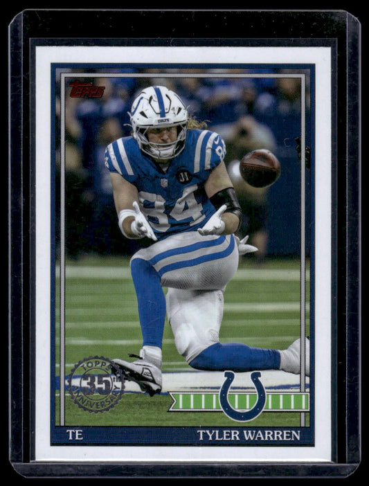 2026 Topps Flagship #91TF-48 Tyler Warren 1991 Topps Football
