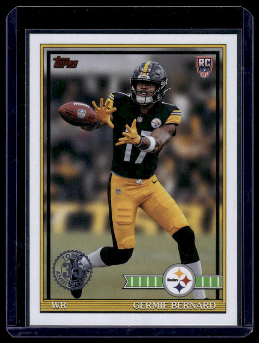 2026 Topps Flagship #91TR-25 Germie Bernard 1991 Throwback