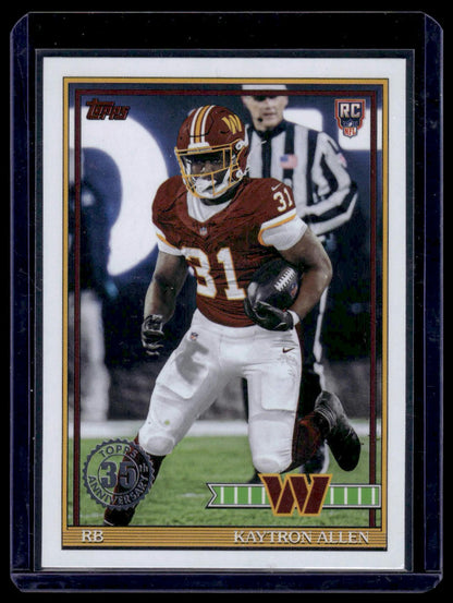 2026 Topps Flagship #91TR-15 Kaytron Allen 1991 Throwback