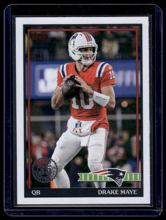 2026 Topps Flagship #91TF-46 Drake Maye 1991 Topps Football