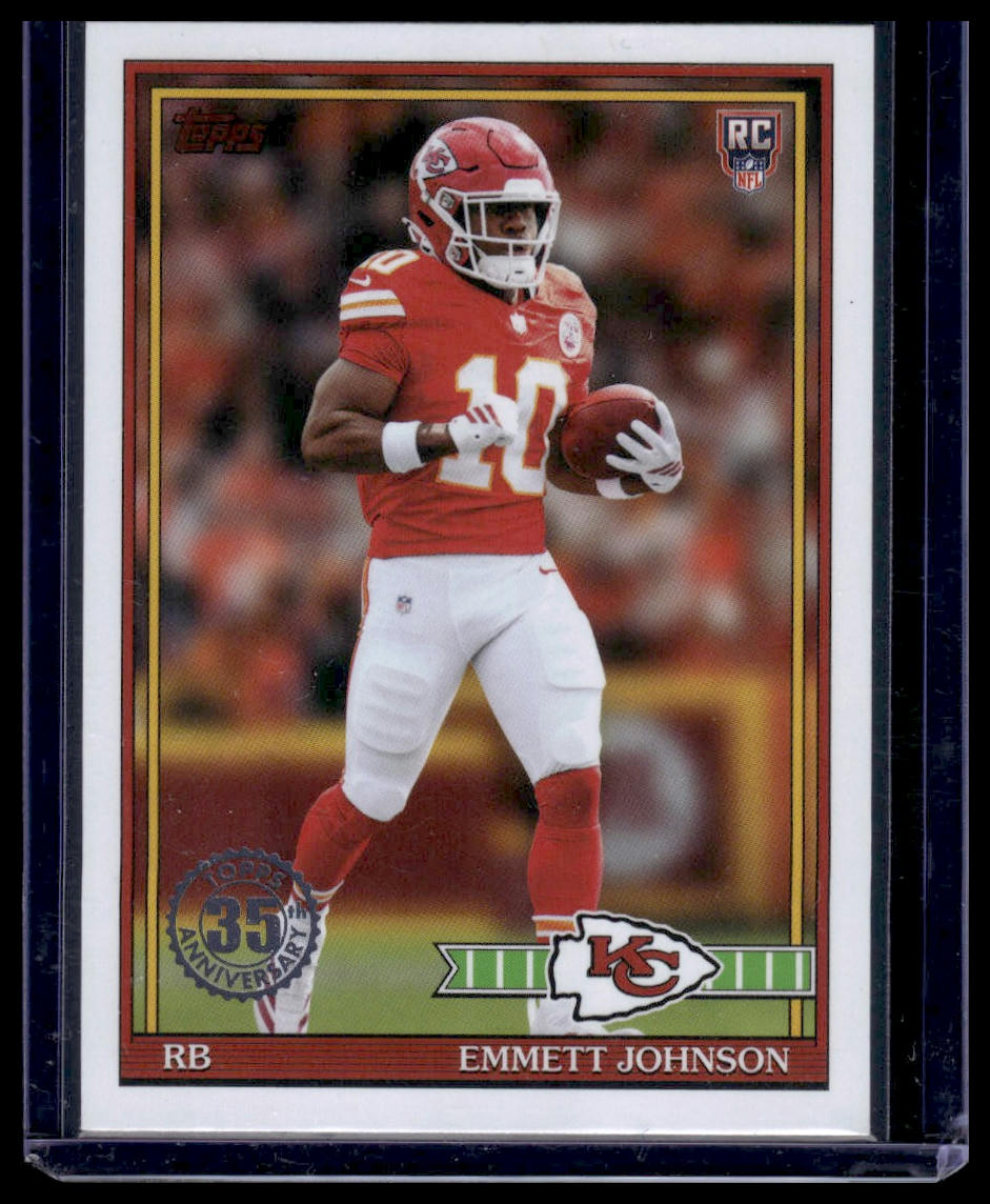 2026 Topps Flagship #91TR-13 Emmett Johnson 1991 Throwback