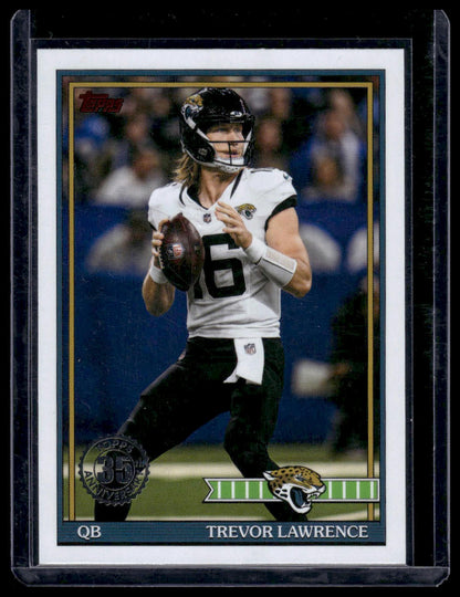 2026 Topps Flagship #91TF-10 Trevor Lawrence 1991 Topps Football