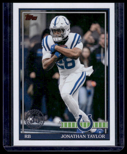 2026 Topps Flagship #91TF-49 Jonathan Taylor 1991 Topps Football