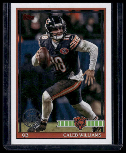 2026 Topps Flagship #91TF-18 Caleb Williams 1991 Topps Football