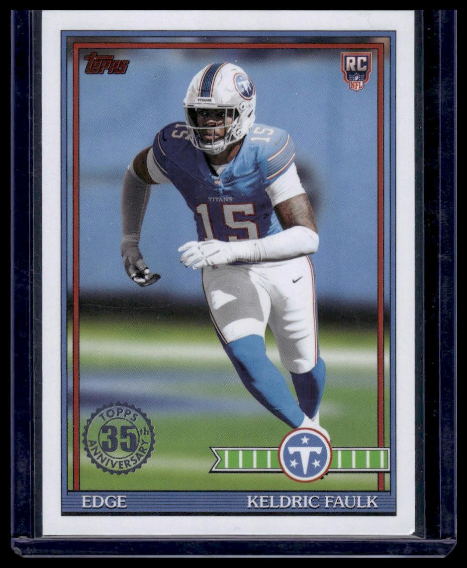 2026 Topps Flagship #91TR-44 Keldric Faulk 1991 Throwback
