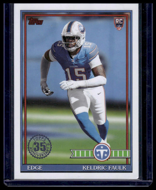 2026 Topps Flagship #91TR-44 Keldric Faulk 1991 Throwback