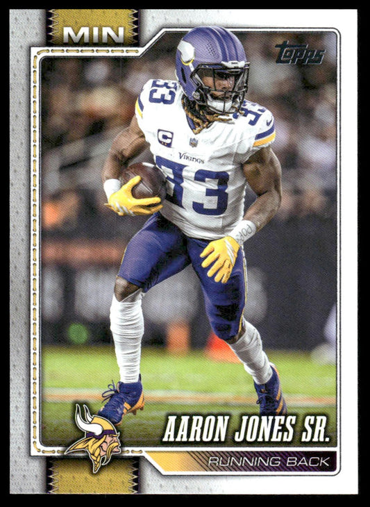 2026 Topps Flagship #240 Aaron Jones Sr.