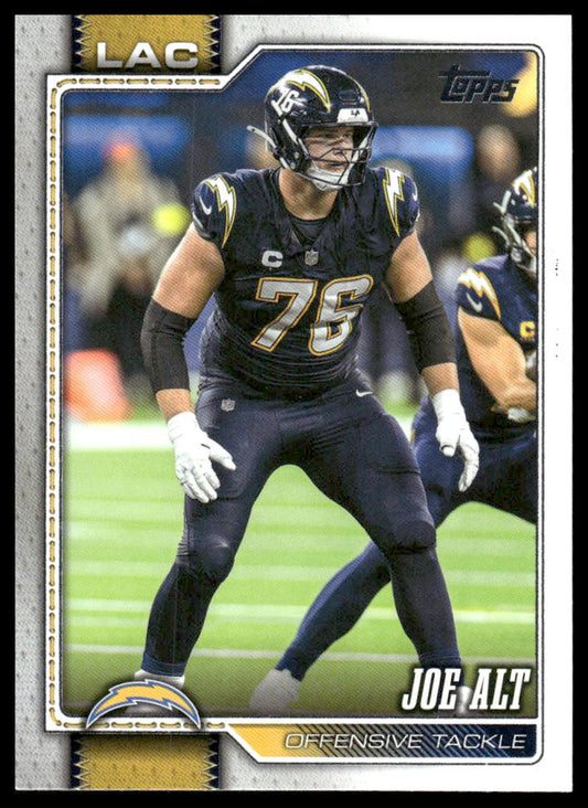 2026 Topps Football #105 Joe Alt