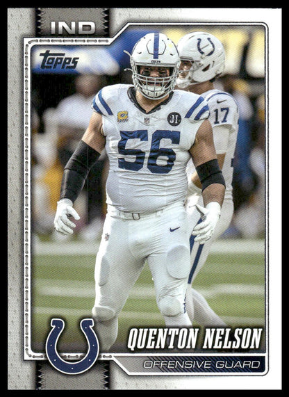 2026 Topps Football #84 Quenton Nelson