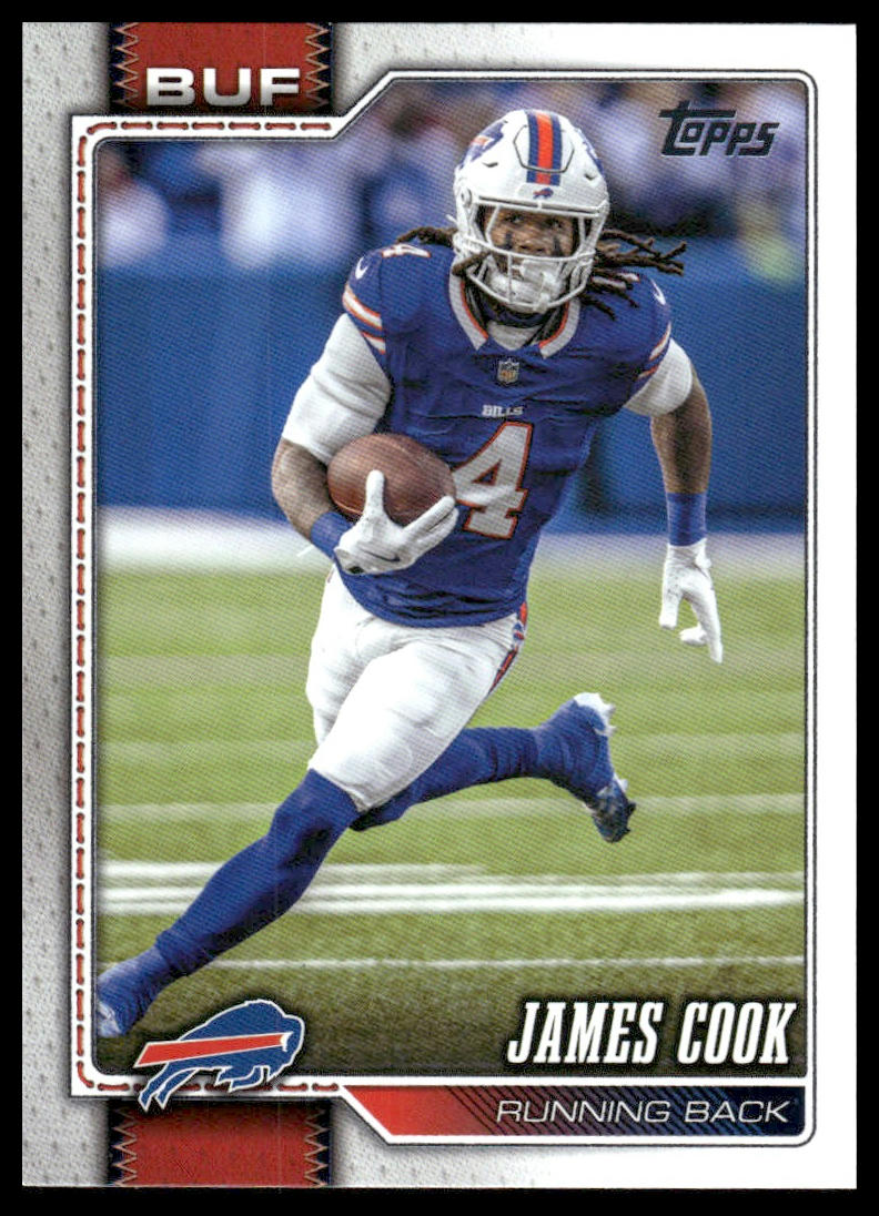2026 Topps Flagship #25 James Cook