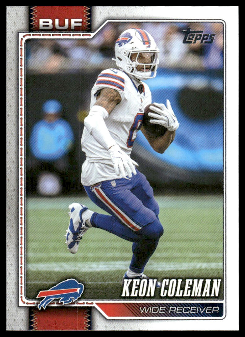 2026 Topps Football #20 Keon Coleman