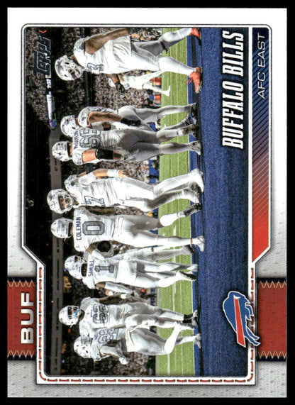 2026 Topps Football #279 Buffalo Bills Team Card