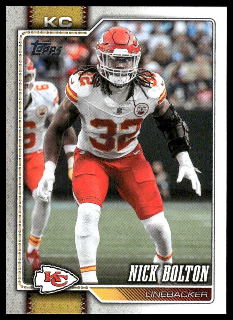 2026 Topps Football #99 Nick Bolton
