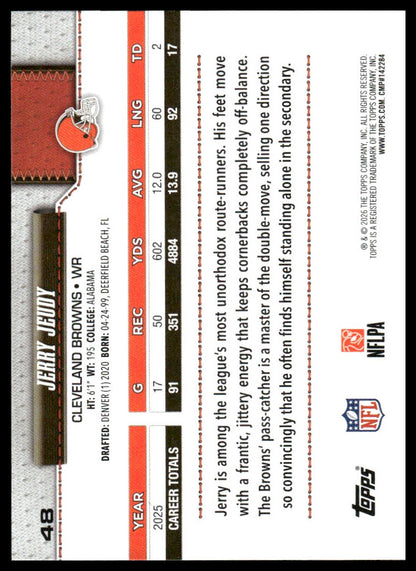 2026 Topps Flagship #48 Jerry Jeudy