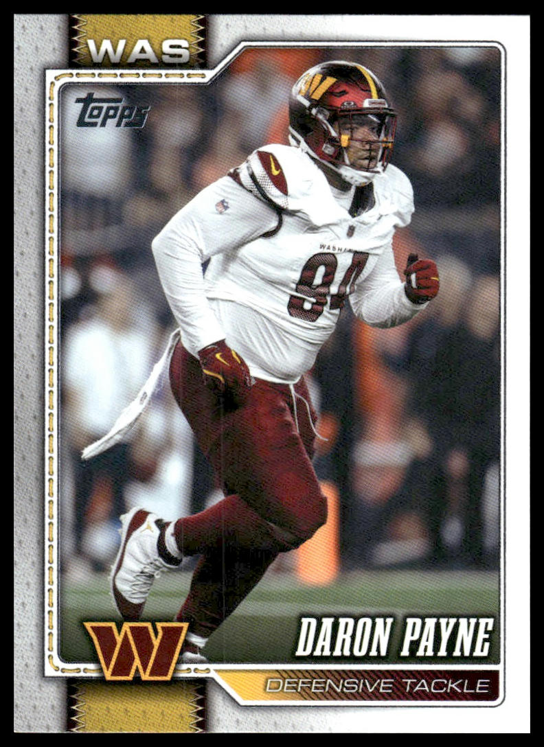 2026 Topps Football #258 Daron Payne