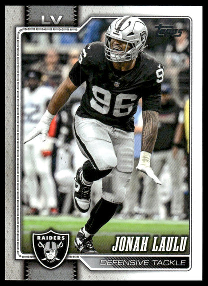 2026 Topps Football #235 Jonah Laulu