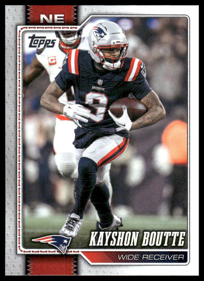 2026 Topps Flagship #242 Kayshon Boutte